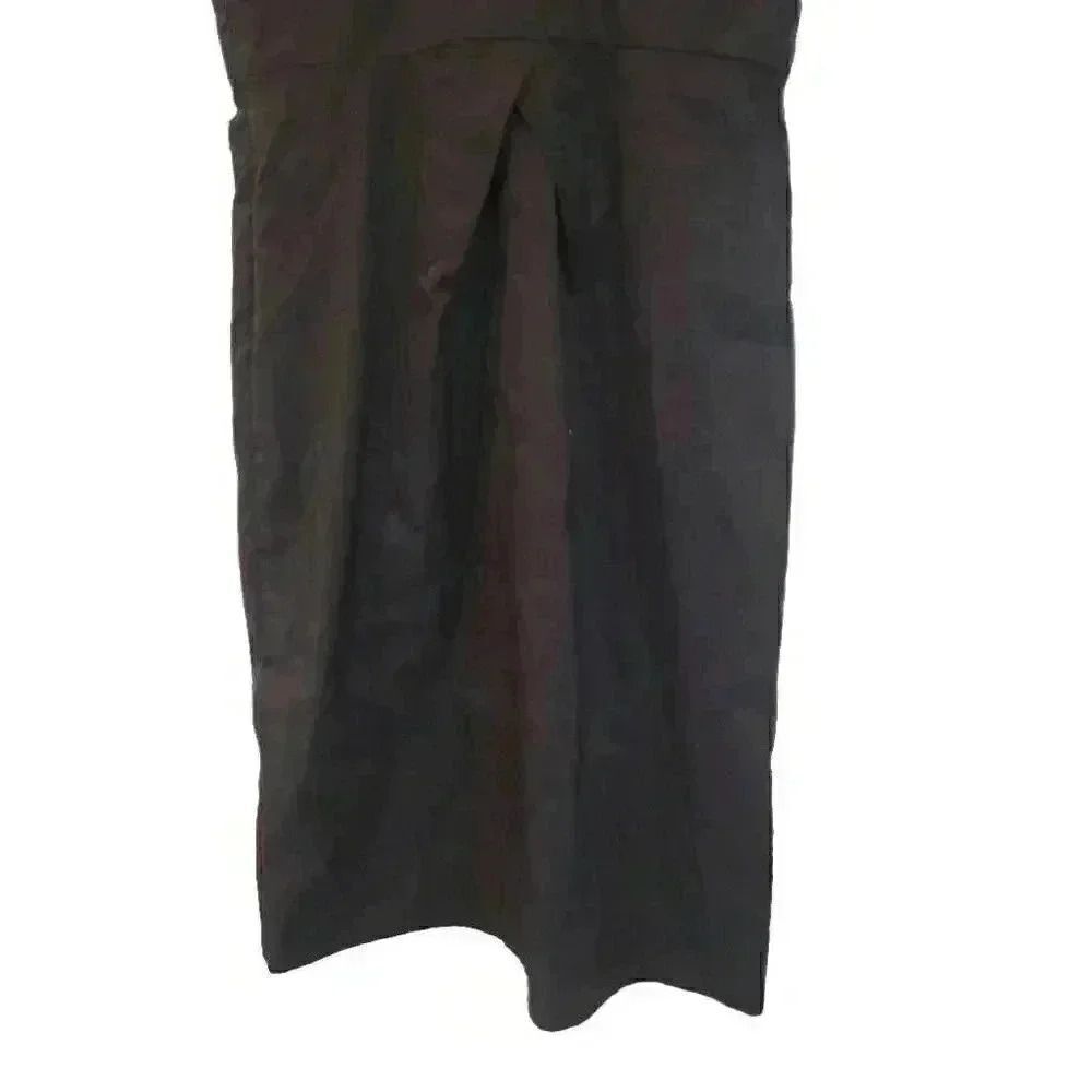 Diane von Furstenberg Women's Black Cotton/Poly Lined Cocktail Party Dress - Picture 8 of 10